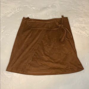 Living Doll Suede skirt